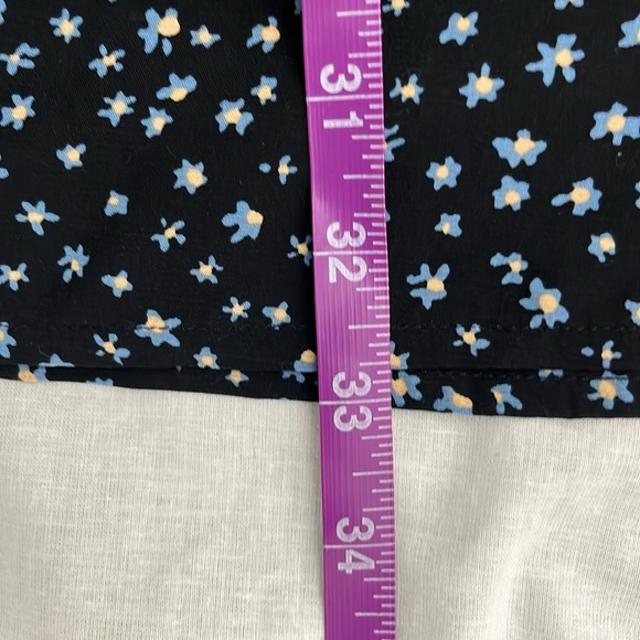 NWT Madewell Seamed Long-Sleeve Mini Dress in Ditsy Floral!!! - Picture 8 of 12